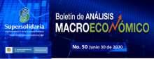 Boletín de Análisis Macroeconómico de la Superintendencia Economía Solidaria No.50 de primero de julio de 2020