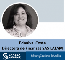 Ednalva Costa, Directora de Finanzas, SAS LATAM